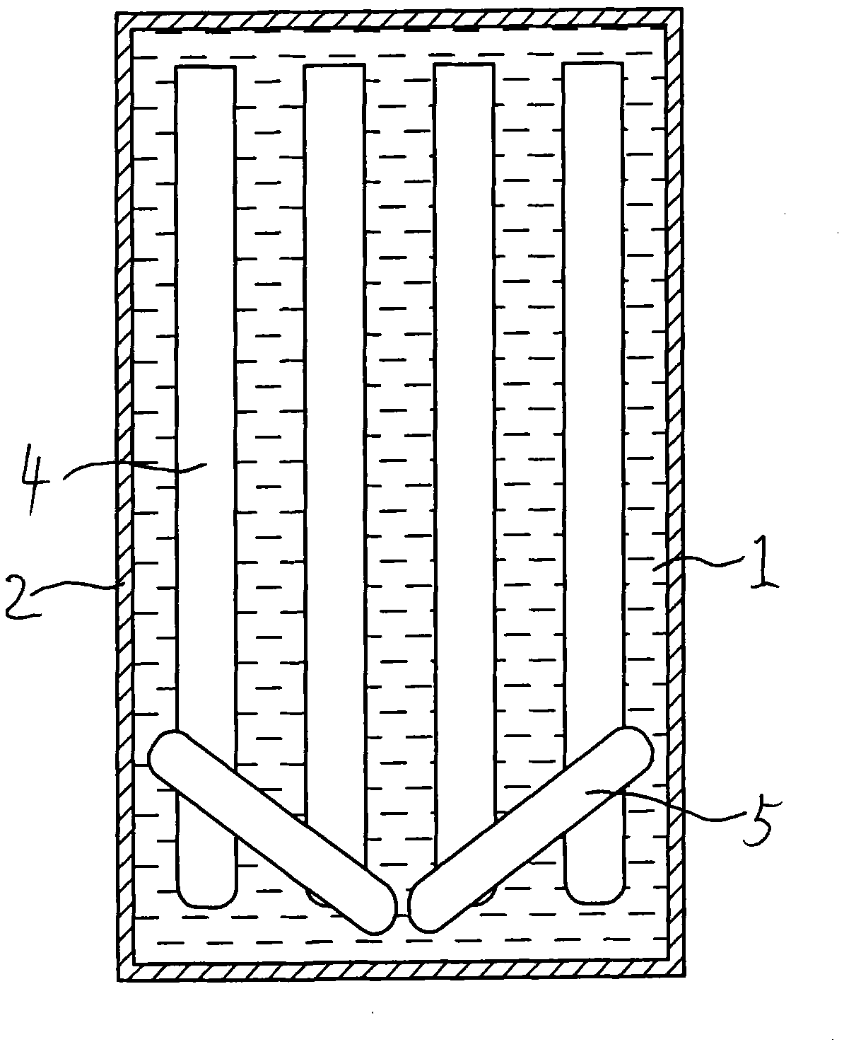 Rapid heat radiation device