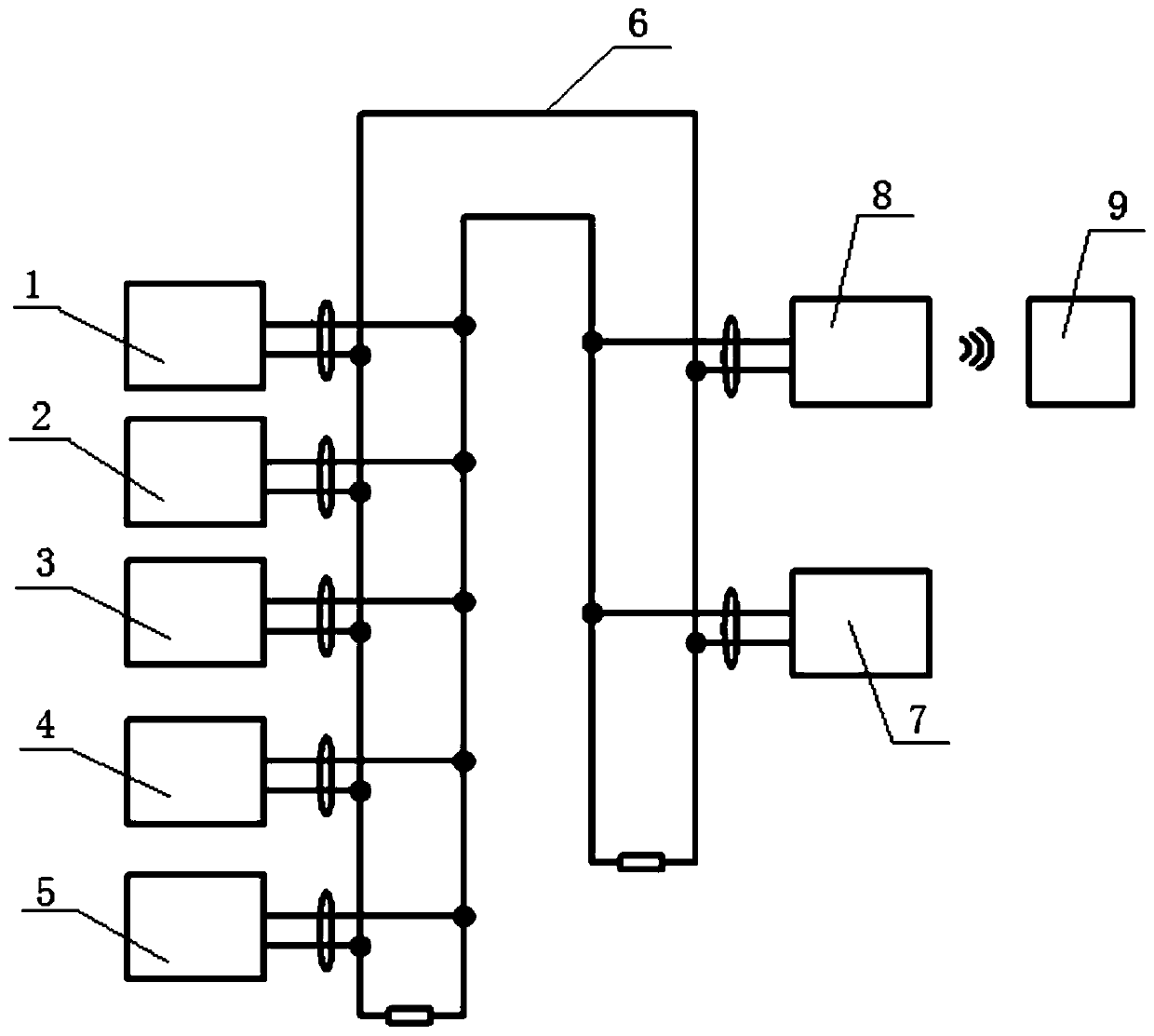 Vehicle crane fault real-time detecting system and detecting method thereof