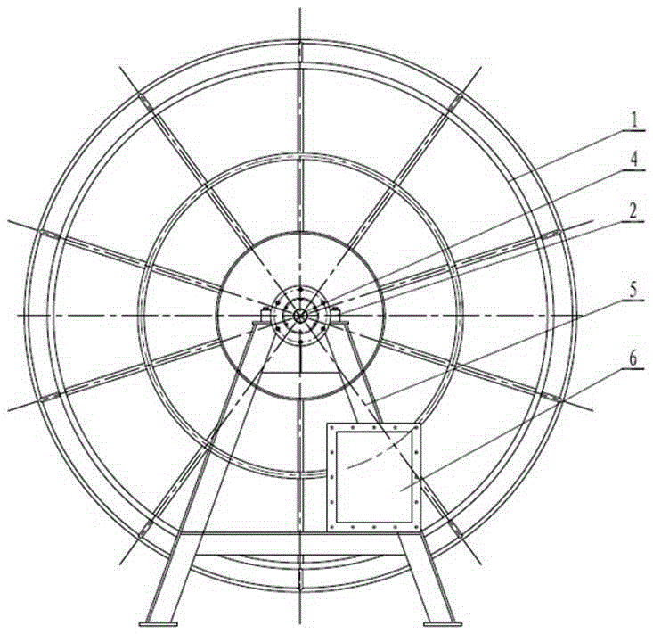 Offshore platform tower type submersible pump cable take-up and release apparatus