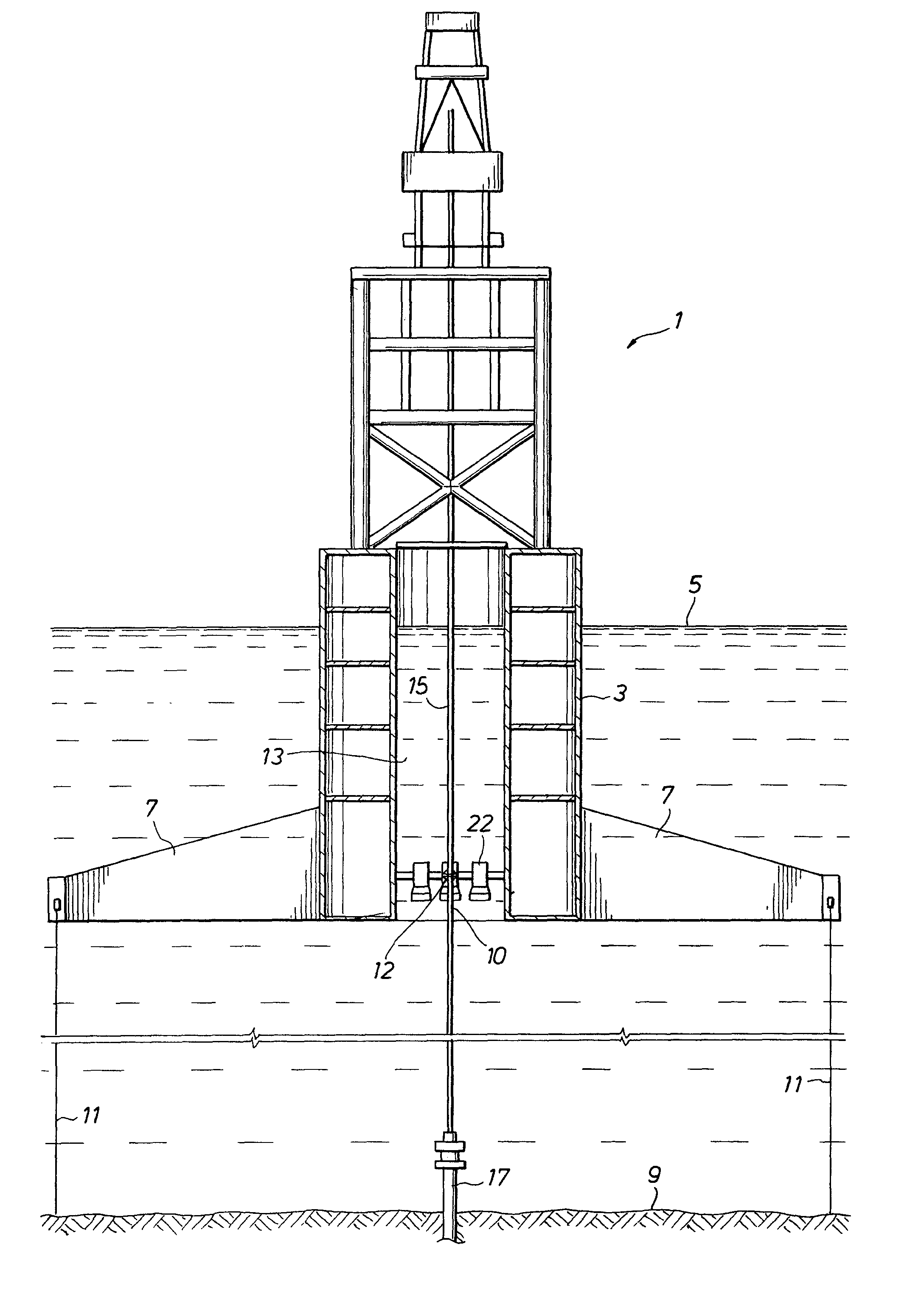 Keel joint centralizer