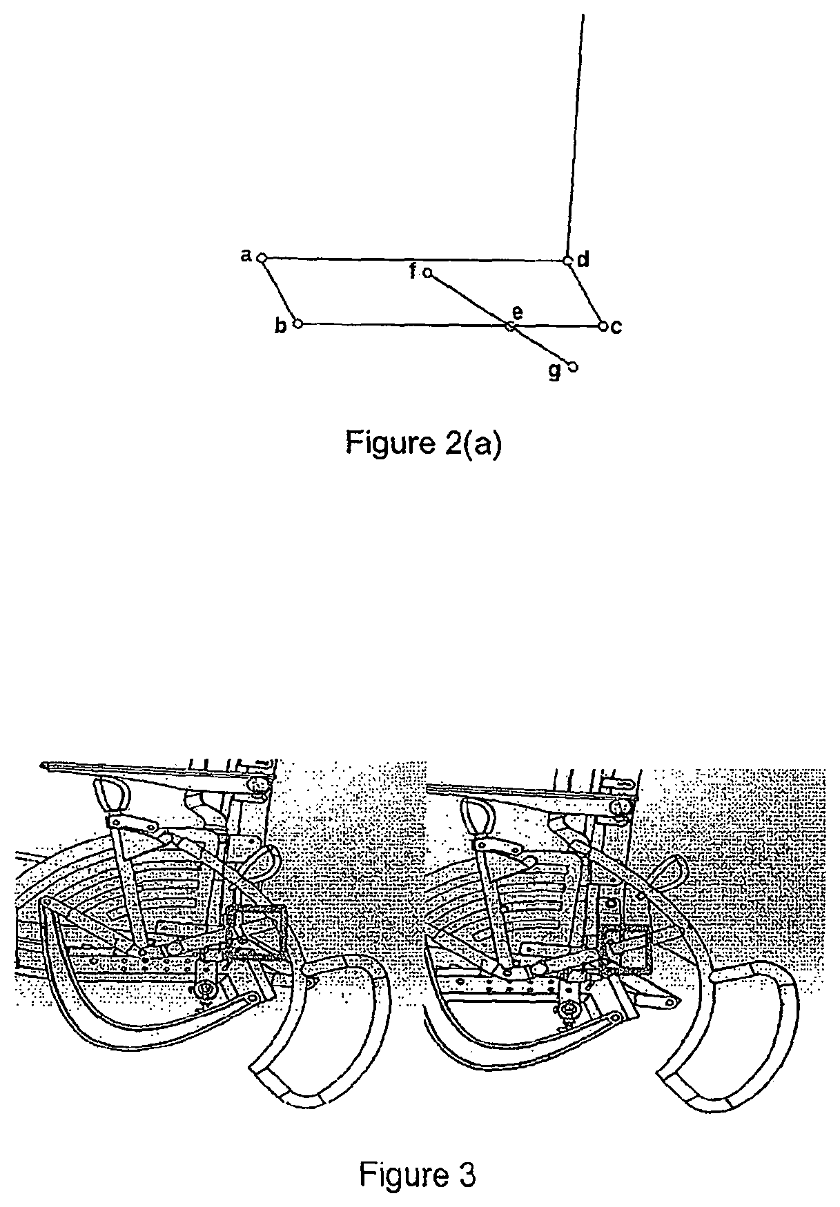 Easy to use portable manual standing wheelchair with safety features and for outdoor use