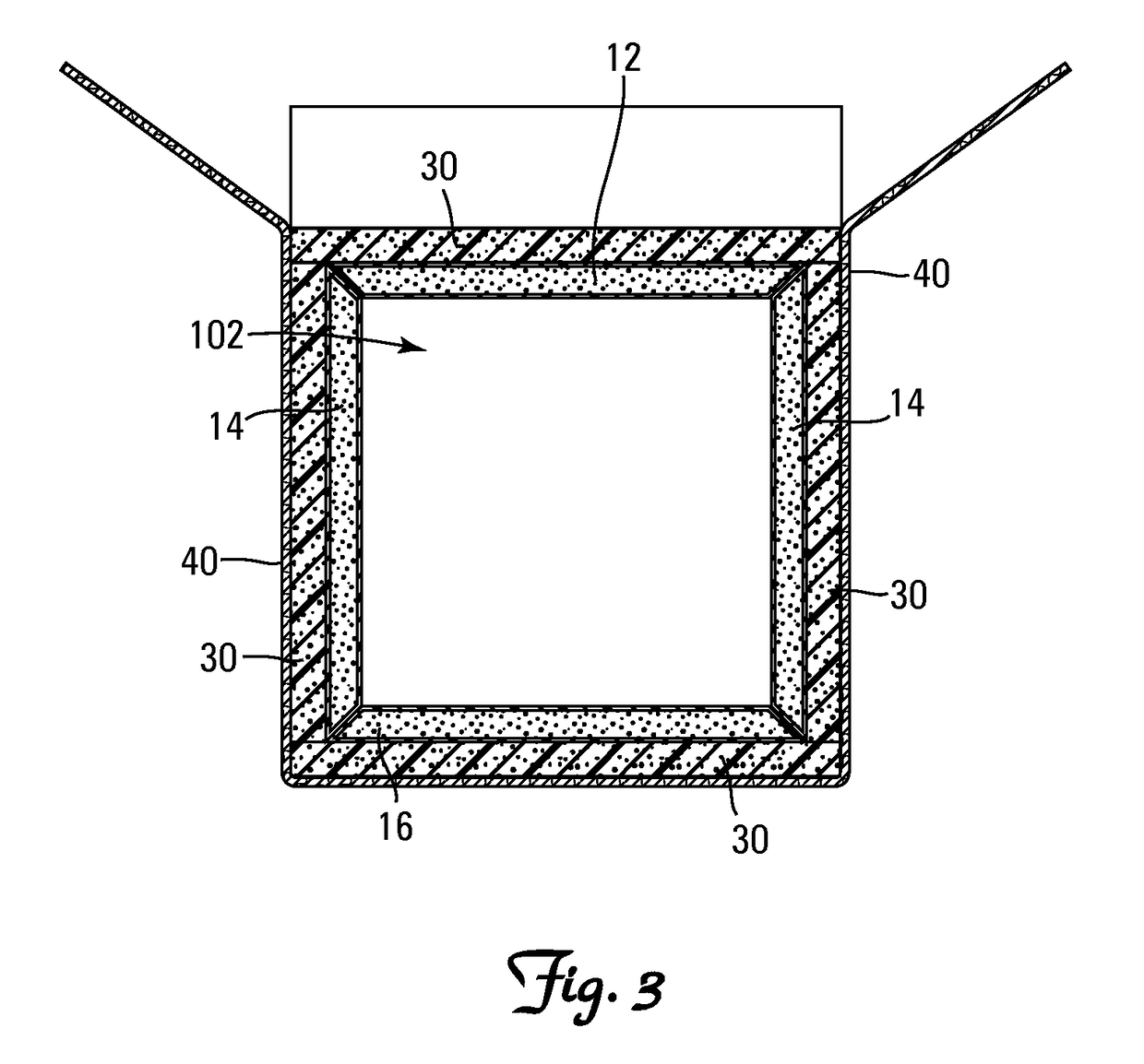 Modular cuboidal passive temperature controlled shipping container