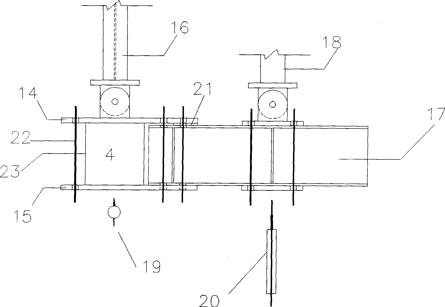Component pressing and twisting experimental device and method thereof