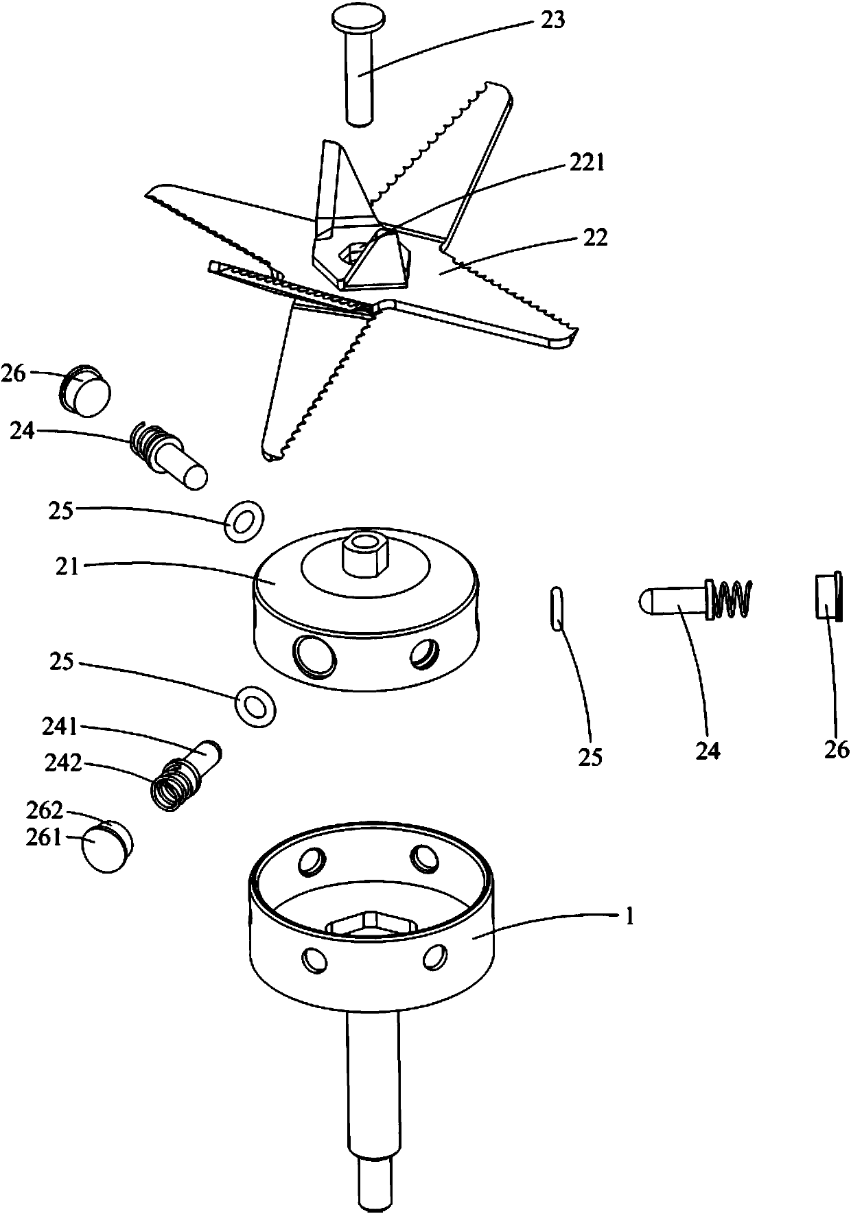 Cutter assembly and food processor