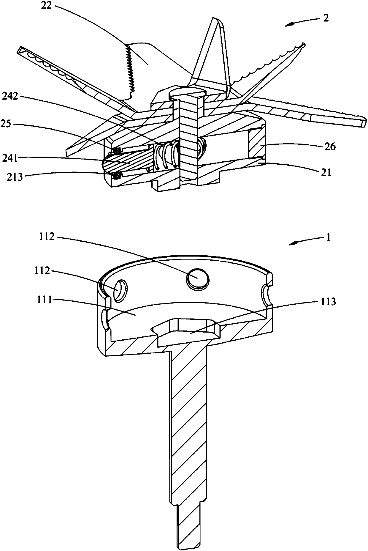 Cutter assembly and food processor