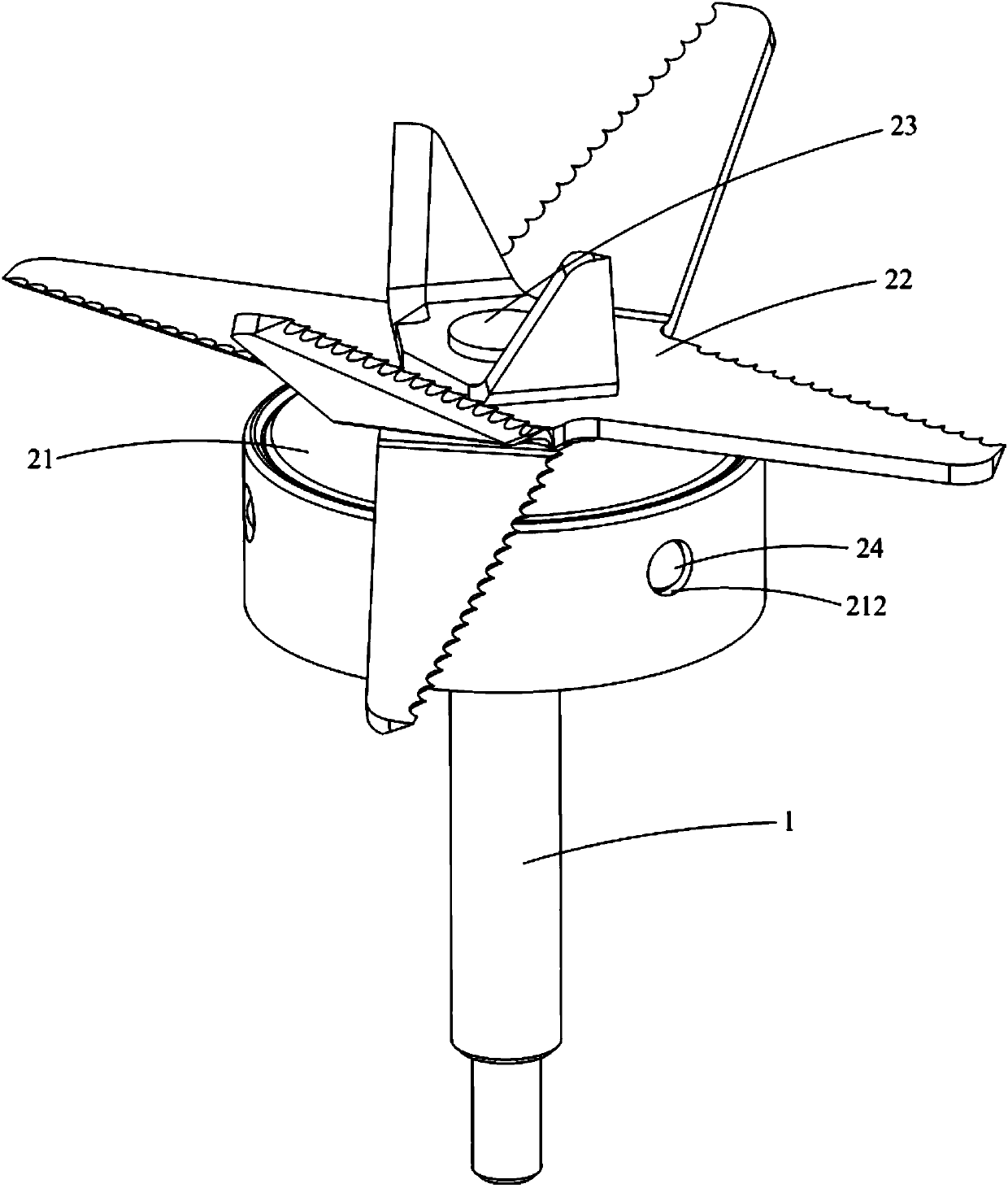 Cutter assembly and food processor