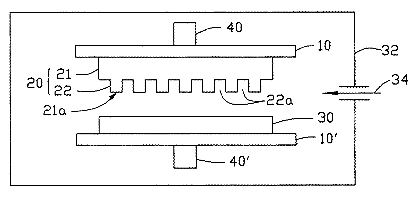 Hot embossing lithography method