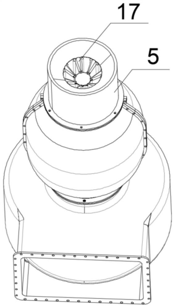 Efficient multi-stage heating furnace burner