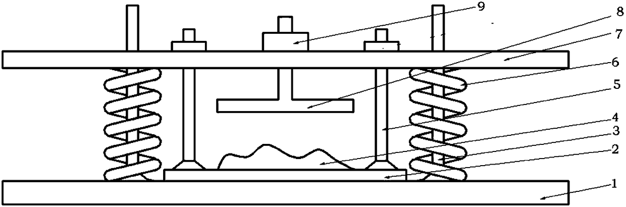 Method for loading repaired printed board solder paste of surface mount device