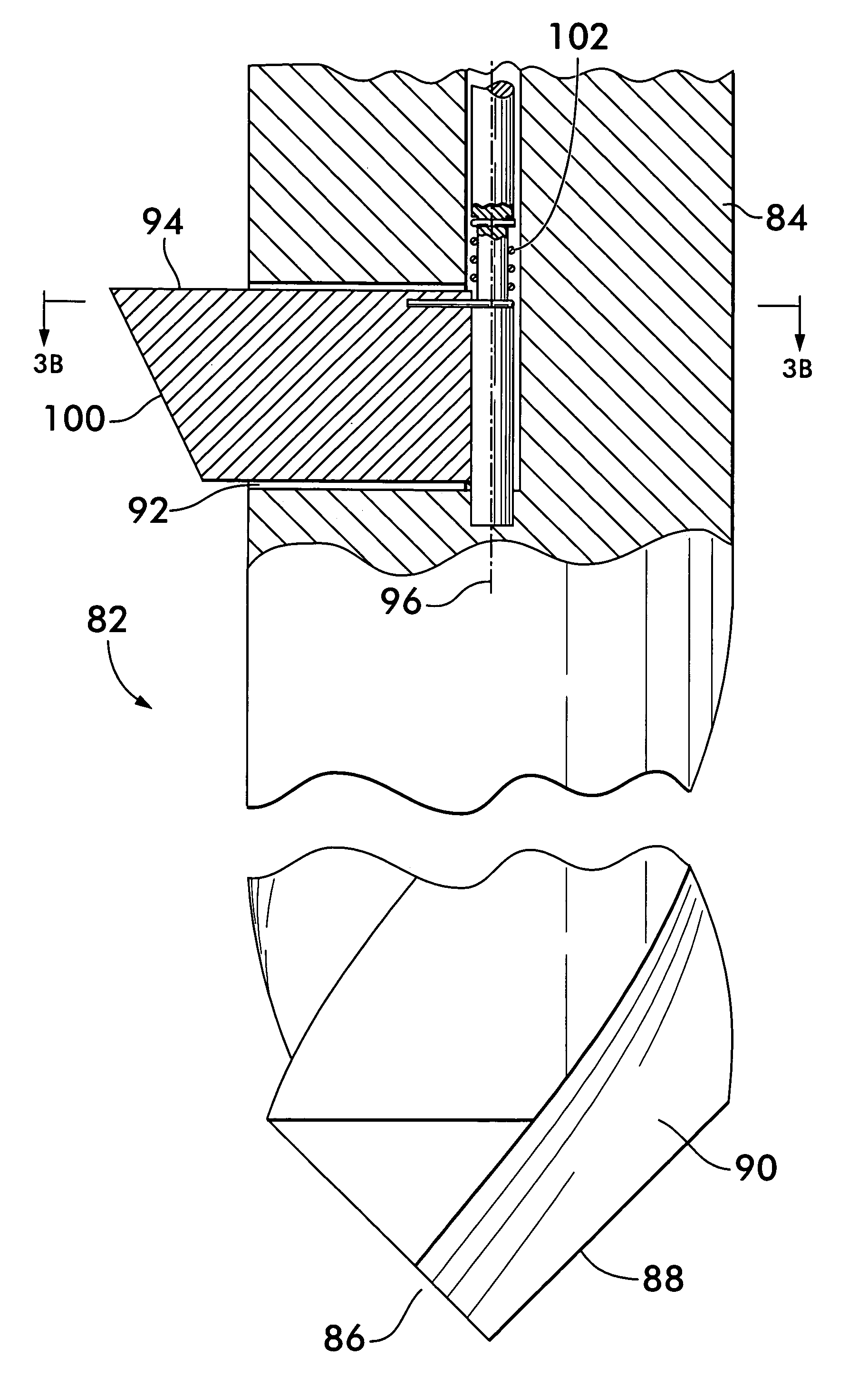 Tool with deployable cutting blade