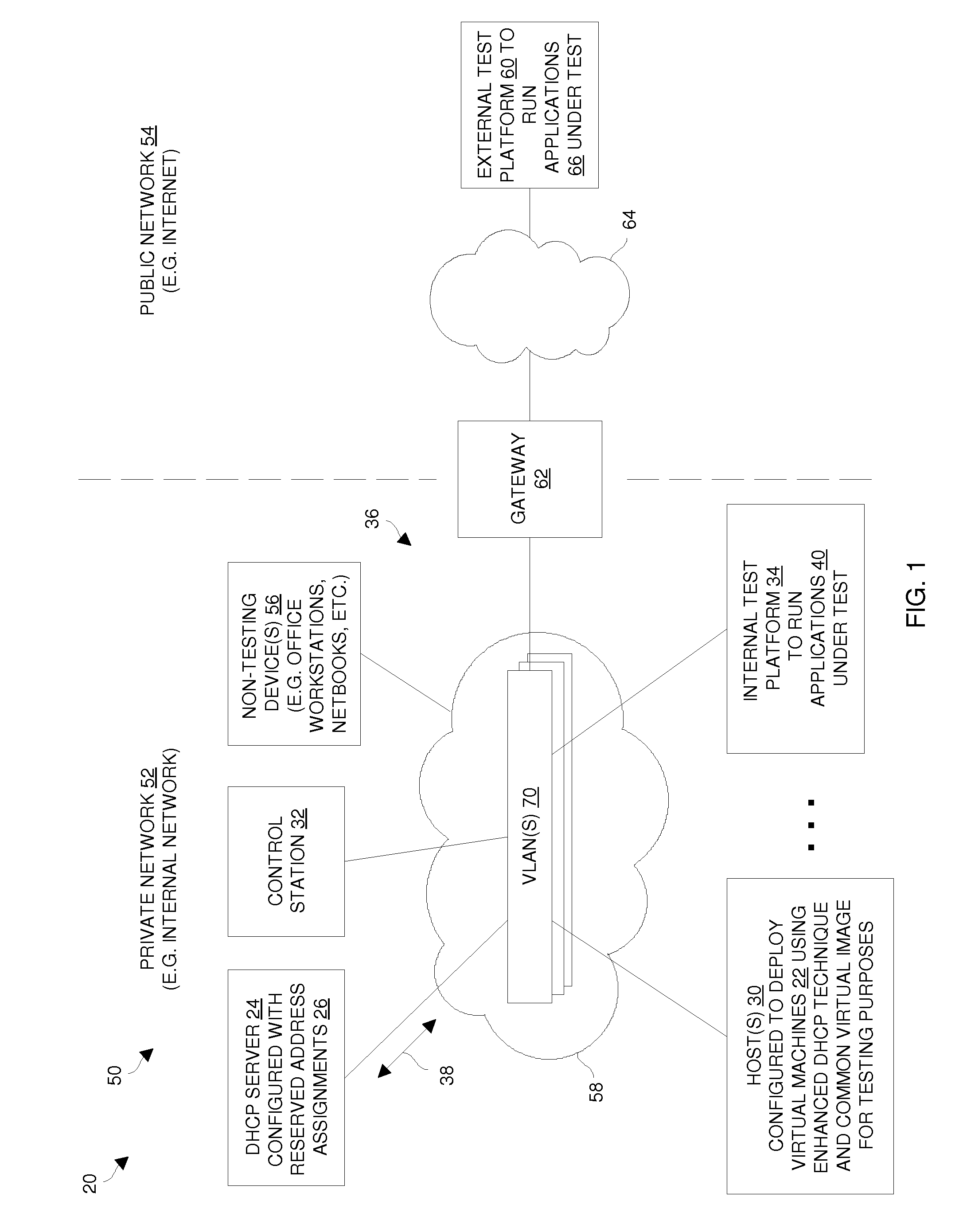 Techniques for deploying virtual machines using a DHCP server to assign reserved IP addresses