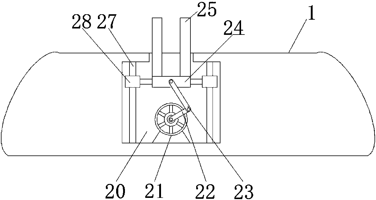 Polishing machine convenient for clamping for automobile parts