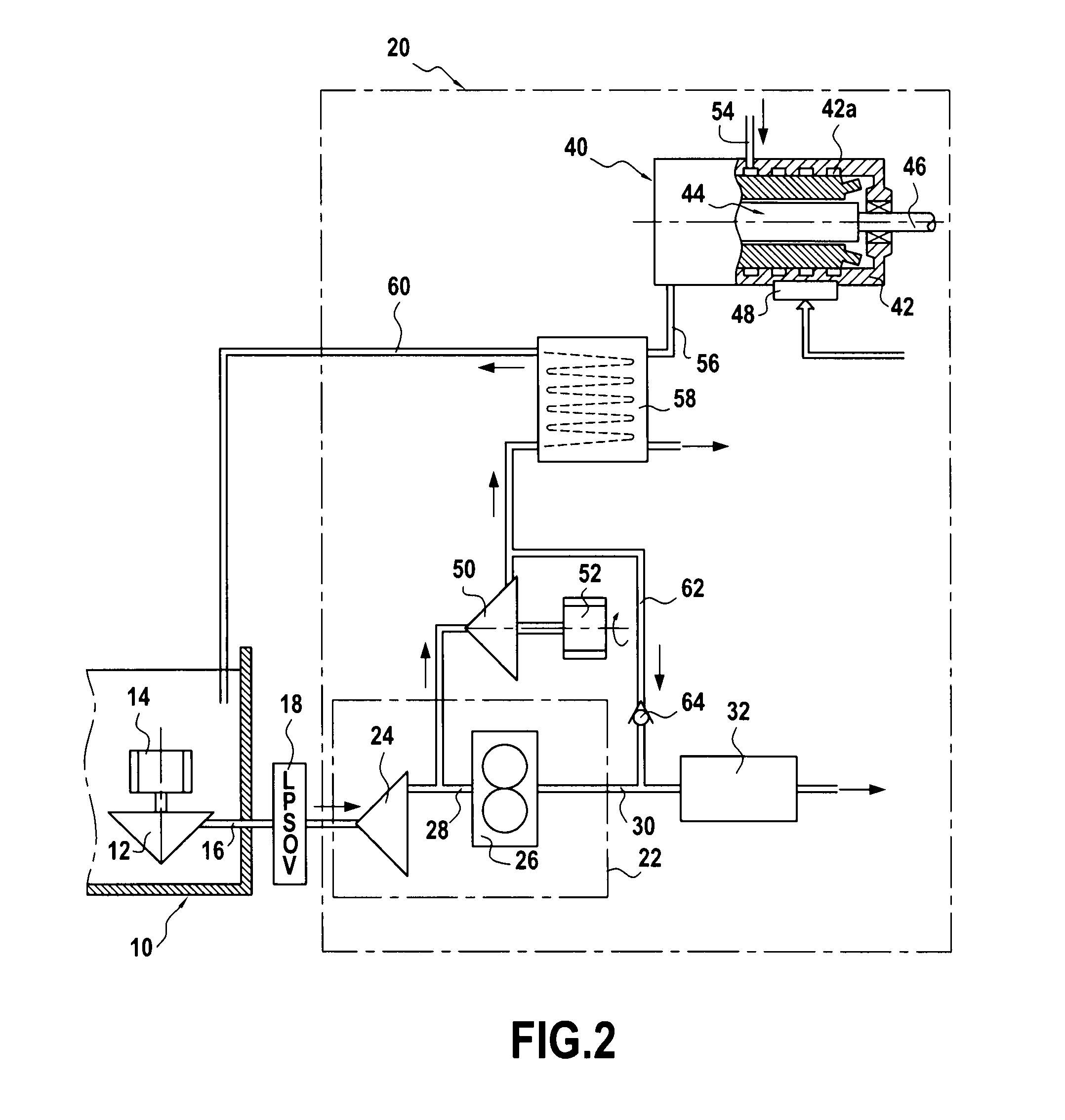 Aeronautical engine with cooling of an electric starting device