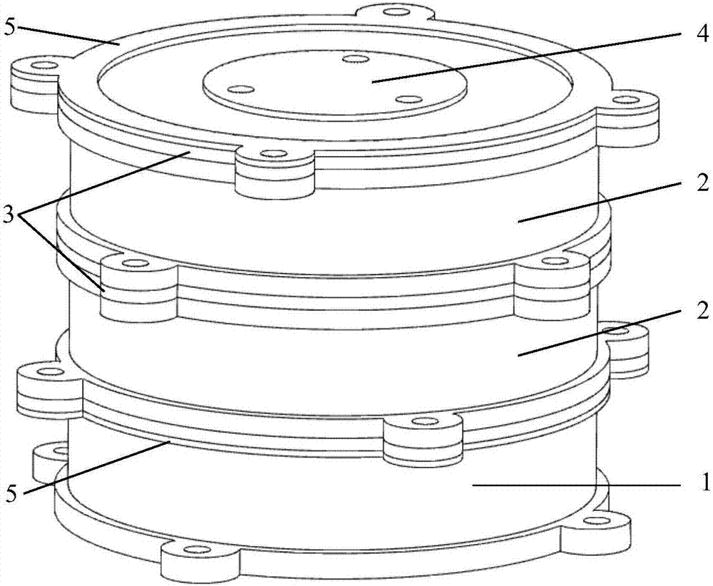 Attached mounting type miniature compound dynamic vibration absorber