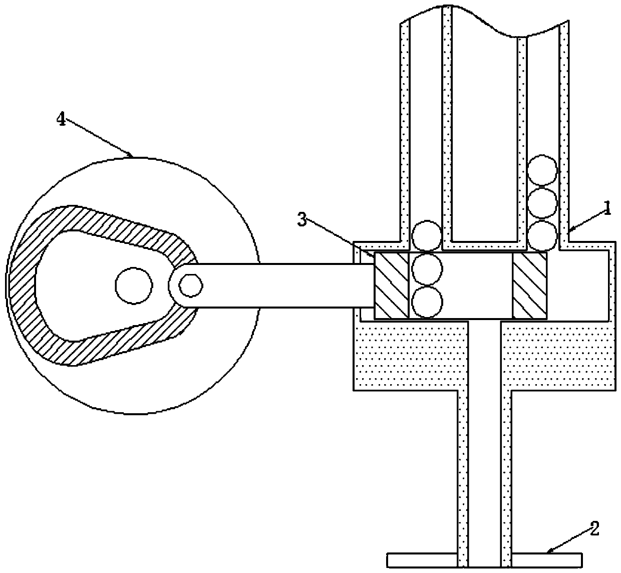 Large-particle-seed sowing equipment capable of achieving fixed-quantity sowing and automatic hilling