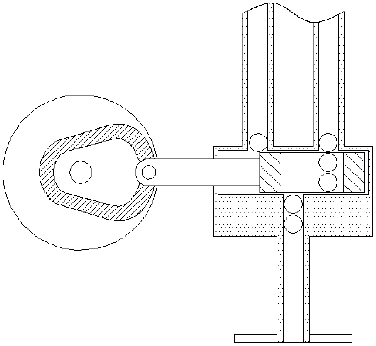 Large-particle-seed sowing equipment capable of achieving fixed-quantity sowing and automatic hilling