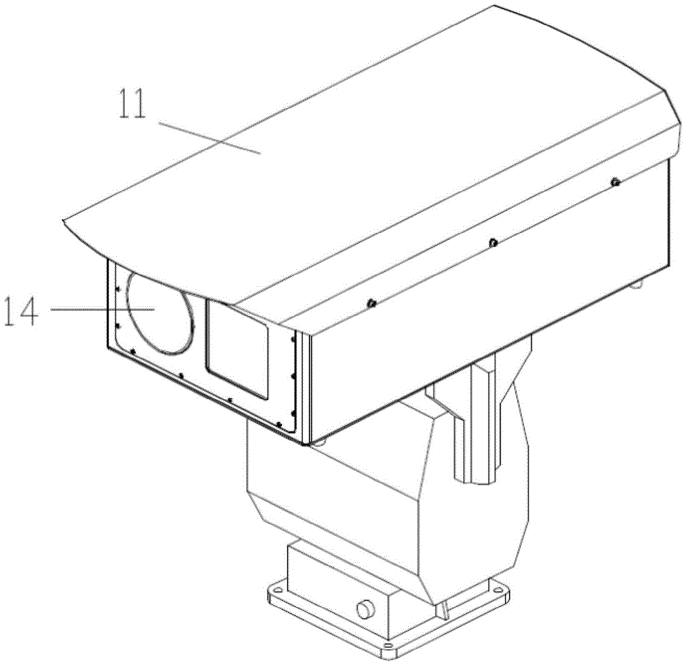 Visible light and infrared thermal imaging binocular intelligent all-in-one machine and processing method thereof