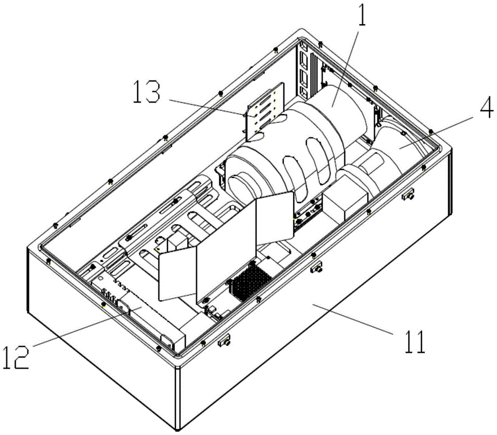 Visible light and infrared thermal imaging binocular intelligent all-in-one machine and processing method thereof