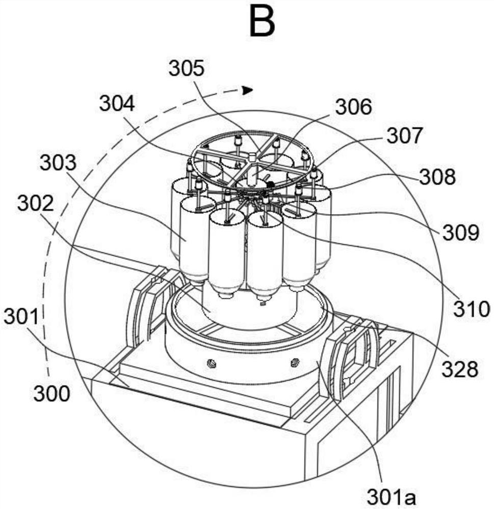 Ecological agriculture light-emission circulating system