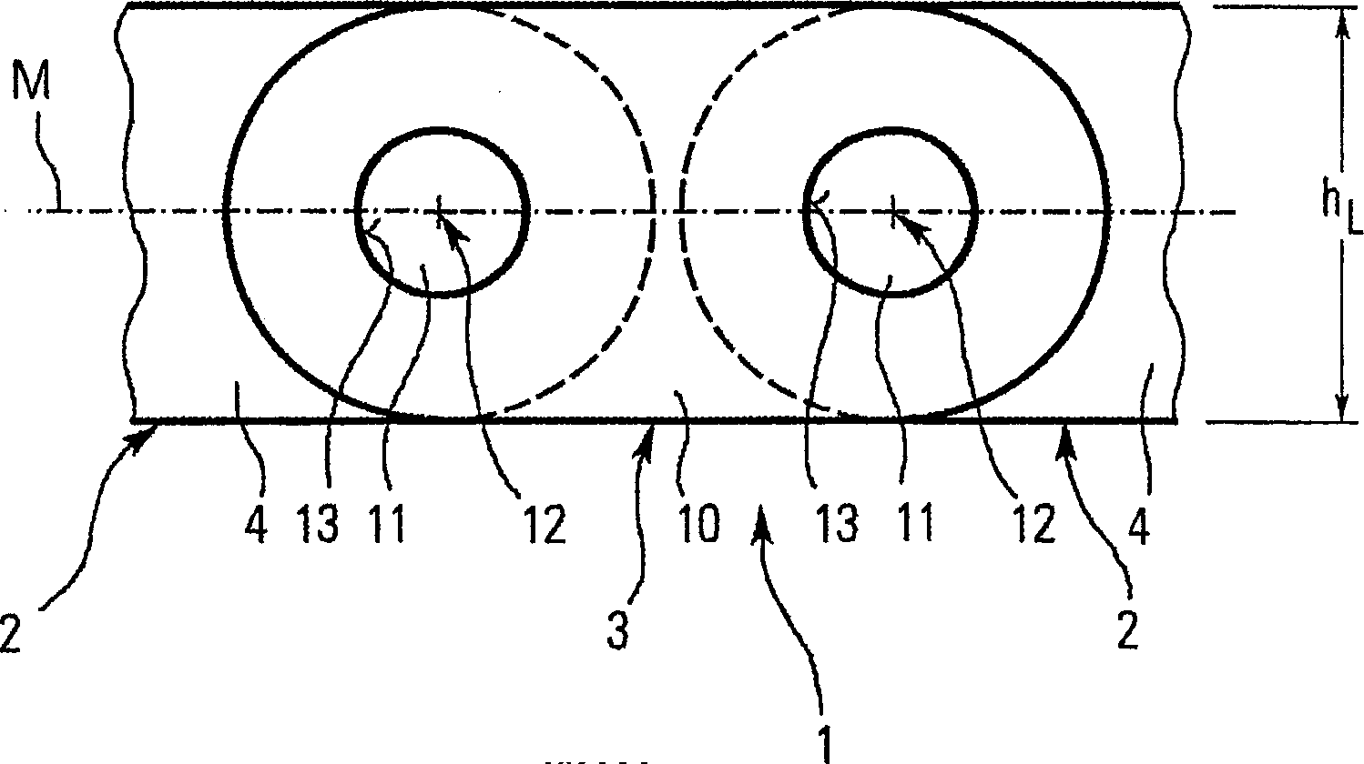 Roller chain with greater link joint height