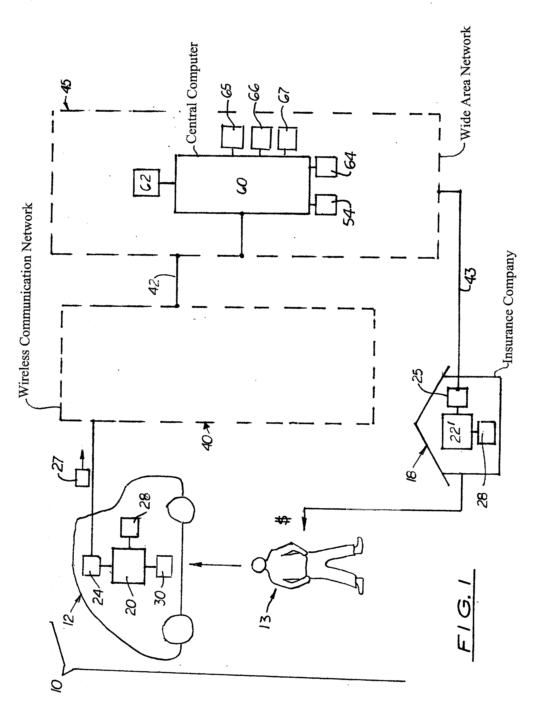 Driving record monitoring system and method