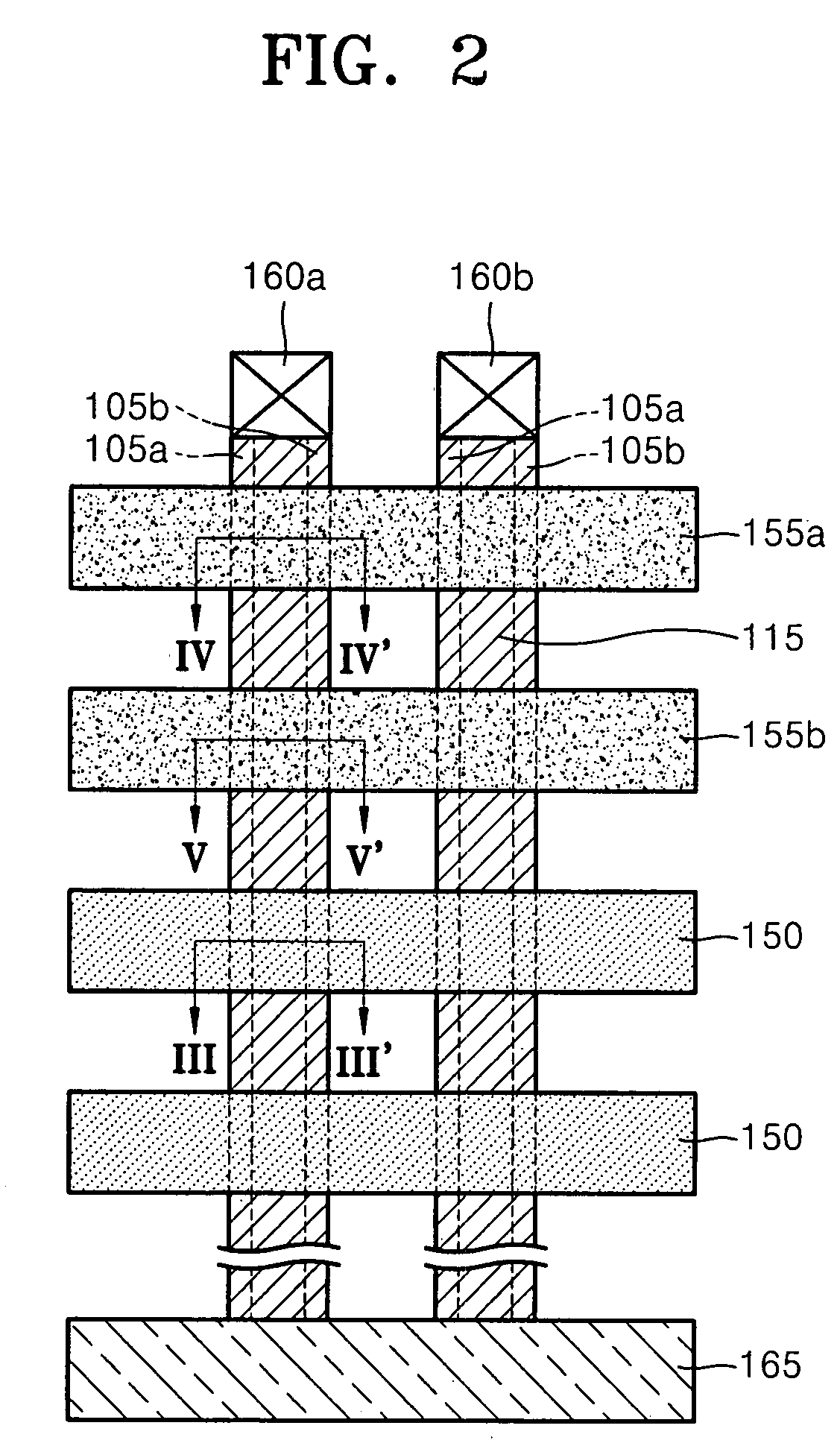 Nonvolatile memory device and method of fabricating the same comprising a dual fin structure