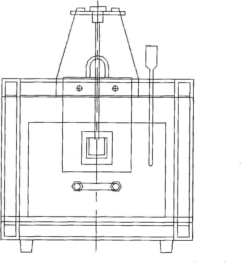 Metallographical sample electrolytic polishing device applied to laboratory