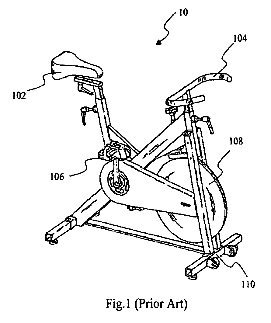 Auxiliary supporting device of a bicycle