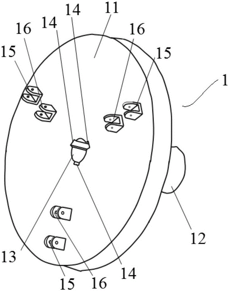 A robot grabbing device