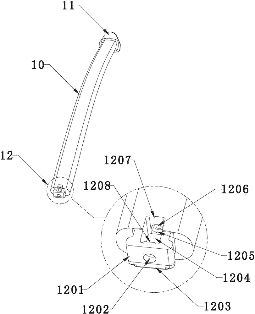 Quickly-assembled aircraft landing gear assembly