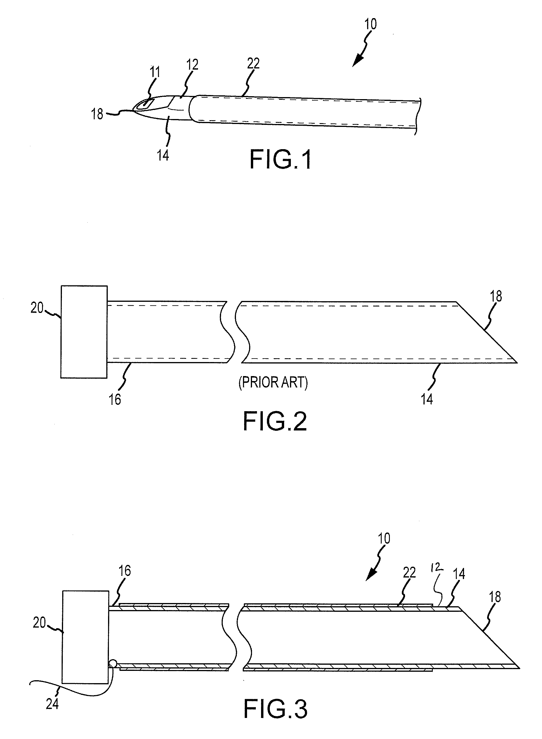 Coated hypodermic needle