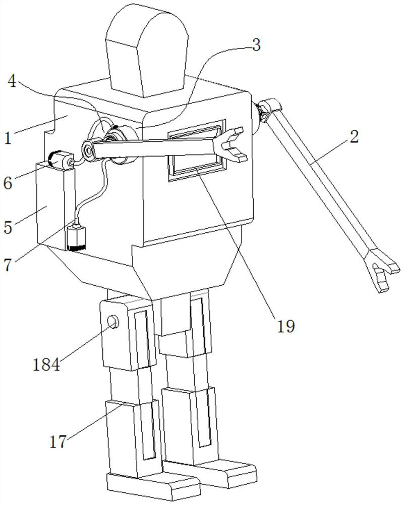 Waterproof bionic robot