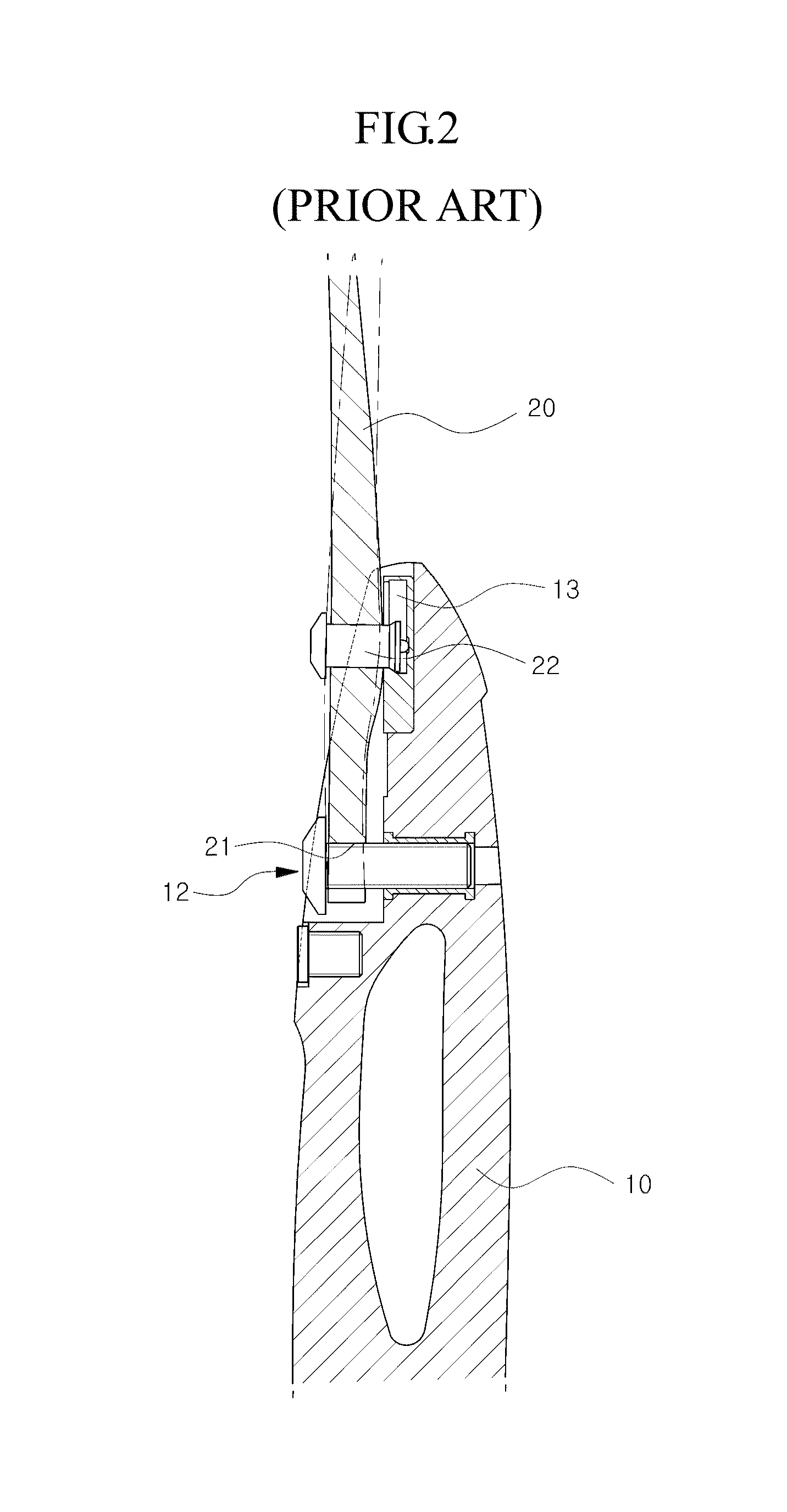 Recurved bow with improved vibration damping function