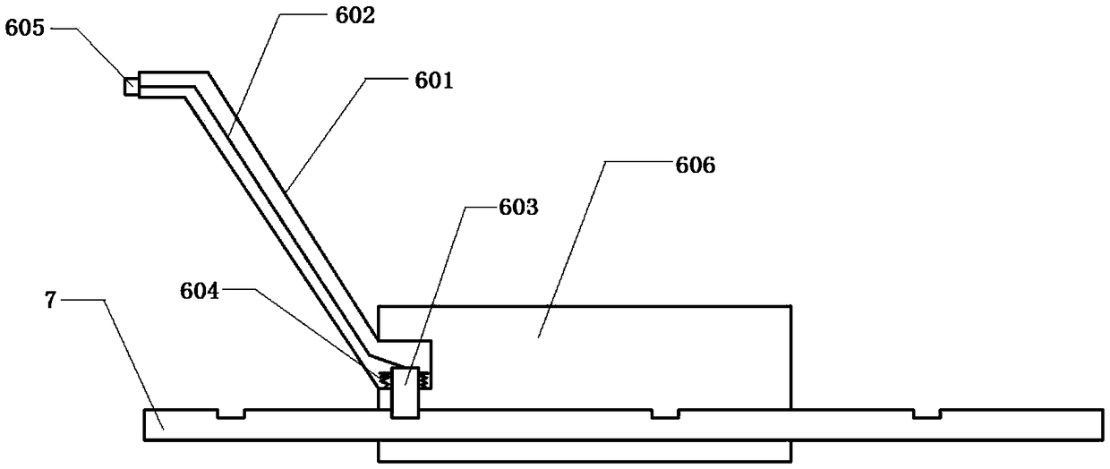 Bismuth brick containing rack