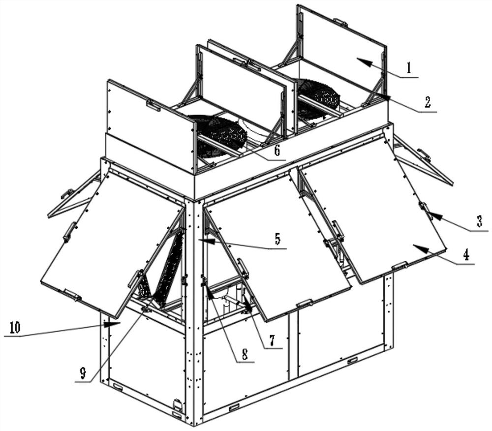 Protective assembly and heat pump unit