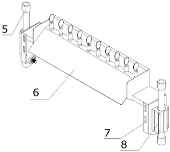 Rotor device of passion fruit pulp digging machine