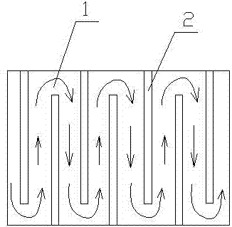 Integrated fuel tank structure for amphibious ships