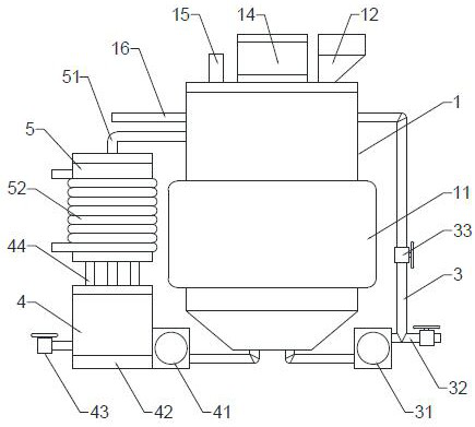 Tartary buckwheat active peptide extraction method and special device