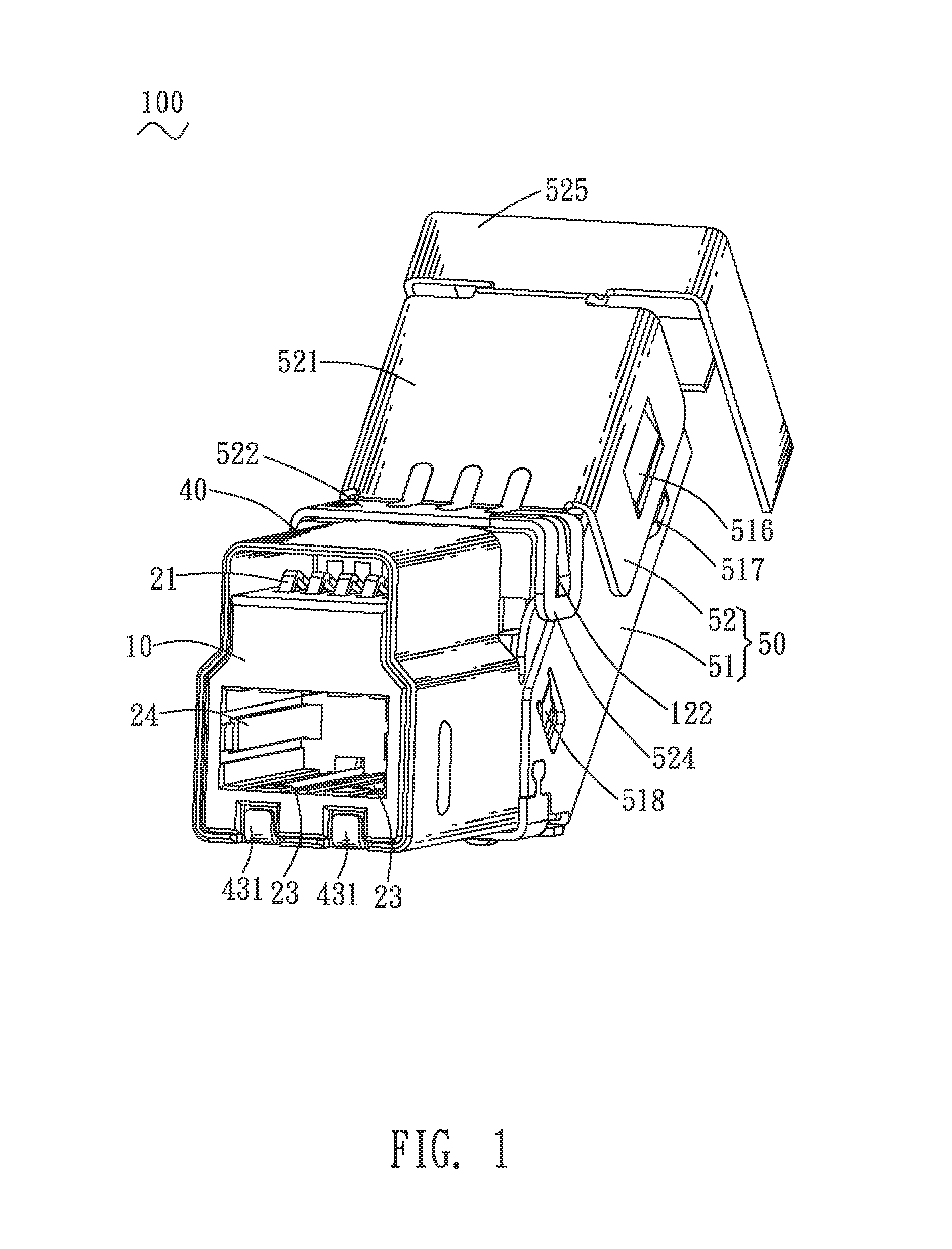 Universal serial bus connector