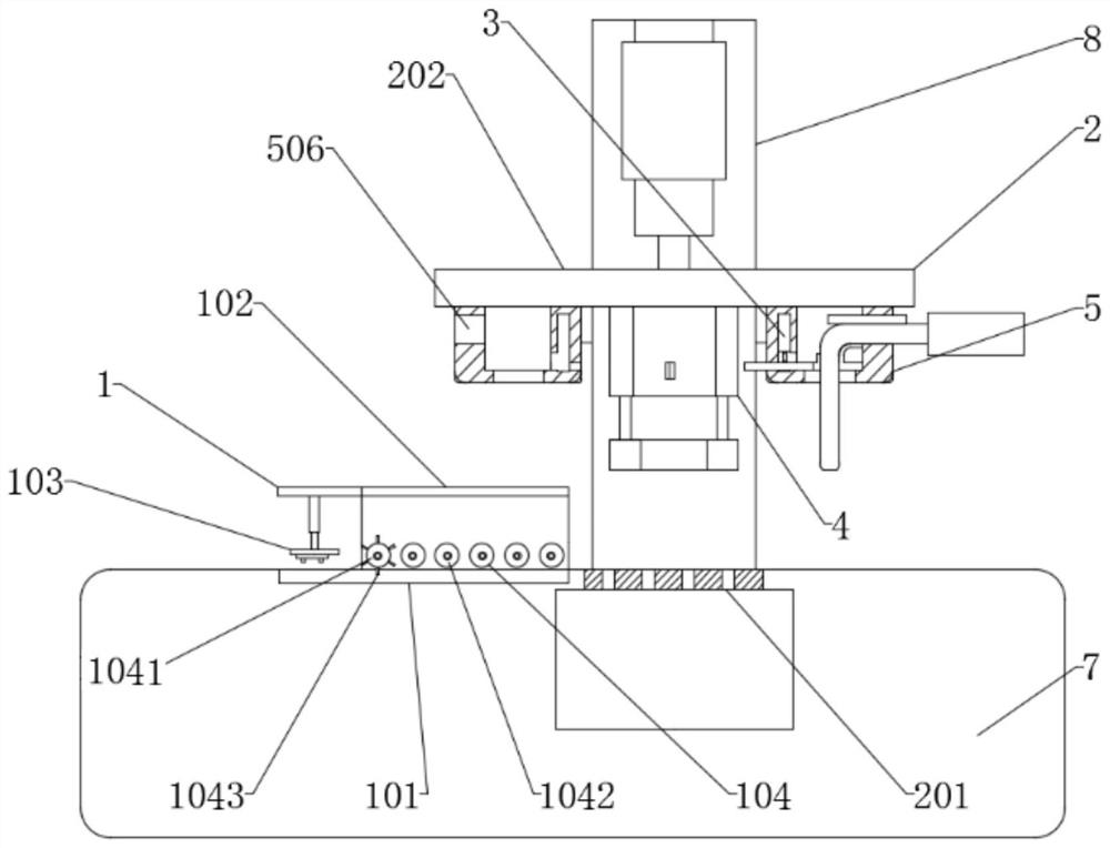 Automatic assembly production line of heat pipe radiator