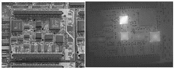 Circuit board fault infrared image automatic detection method