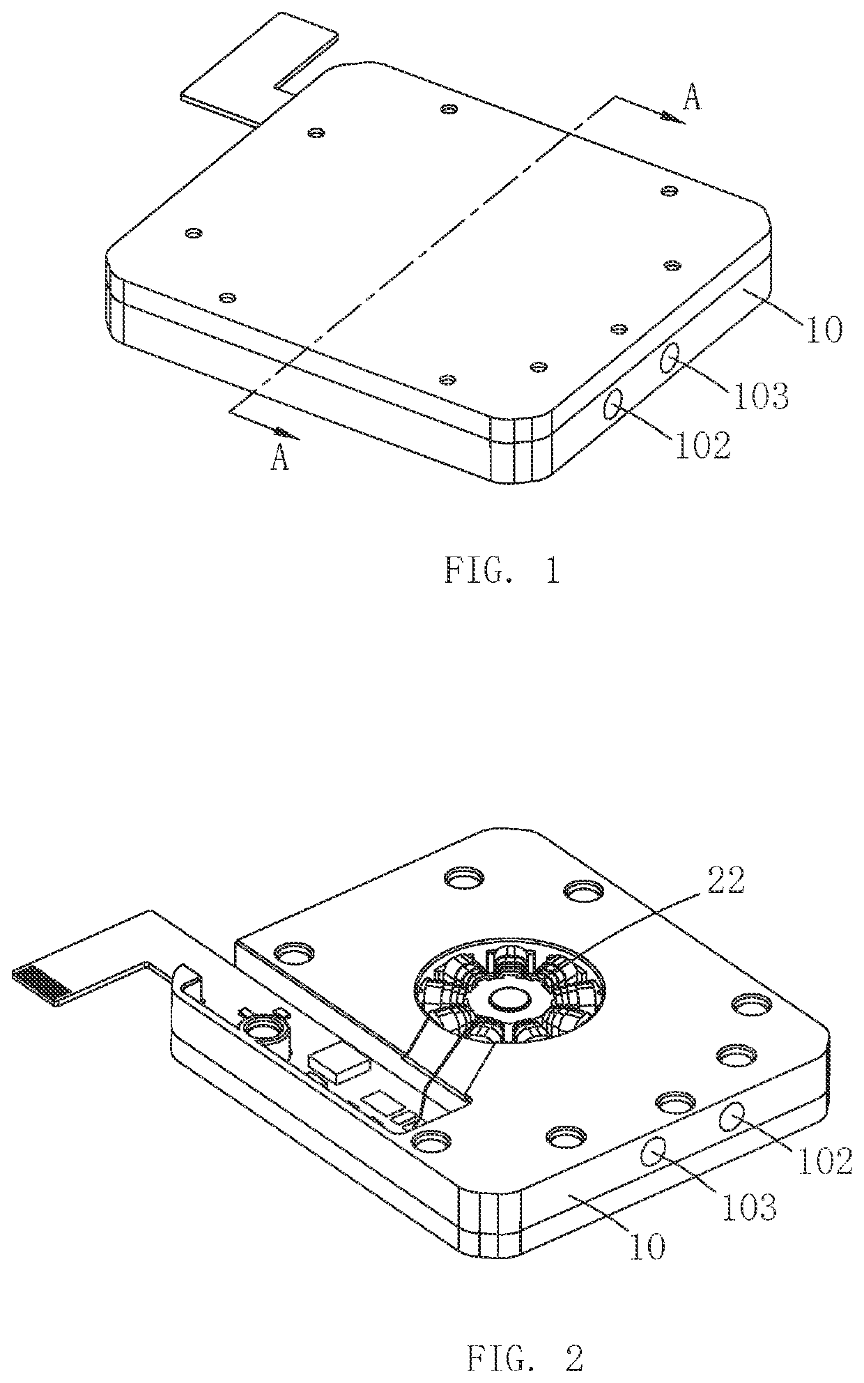 Micro Water Pump and Electronic Device Using Same