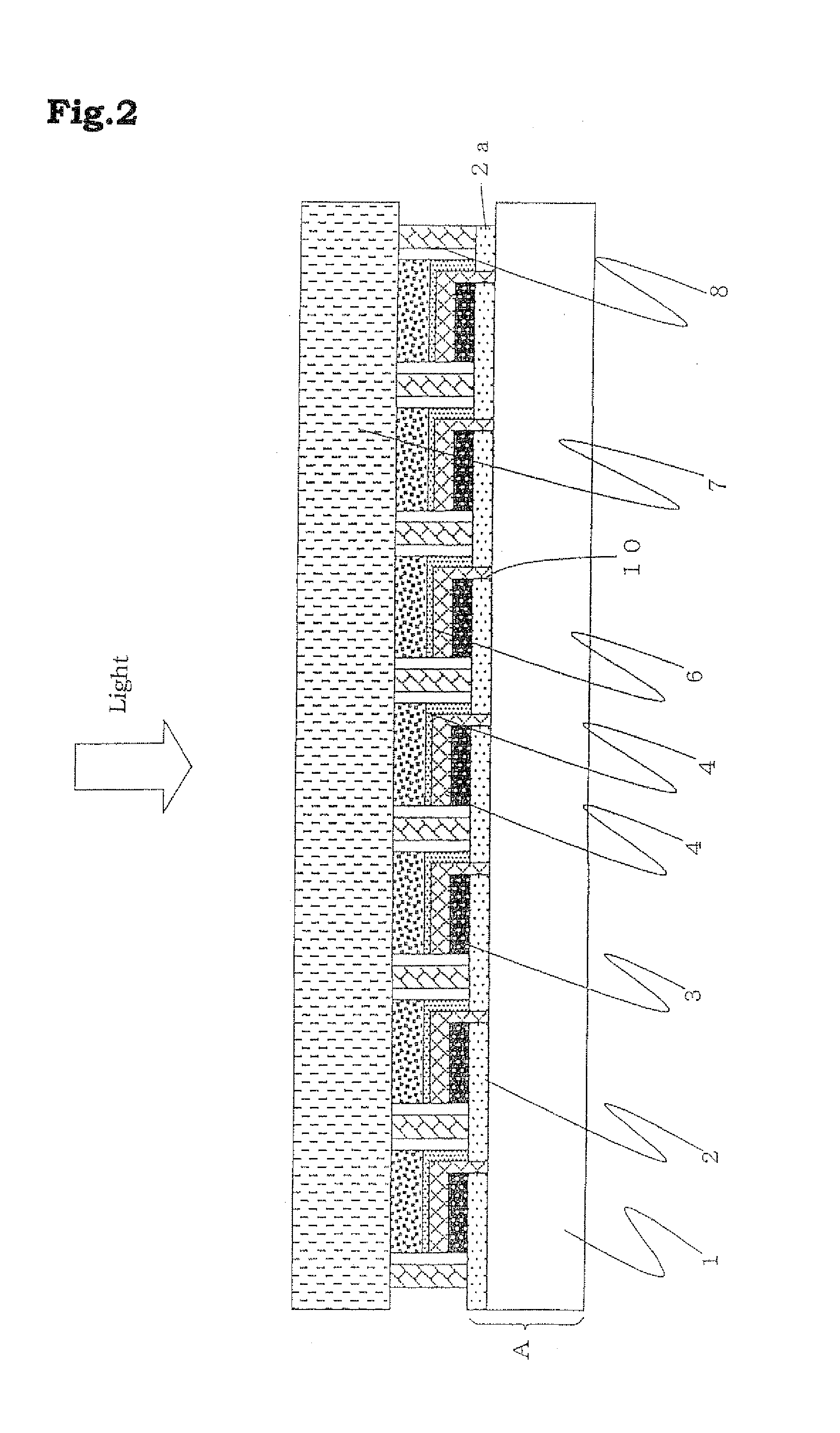 Photosensitized solar cell, production method thereof and photosensitized solar cell module