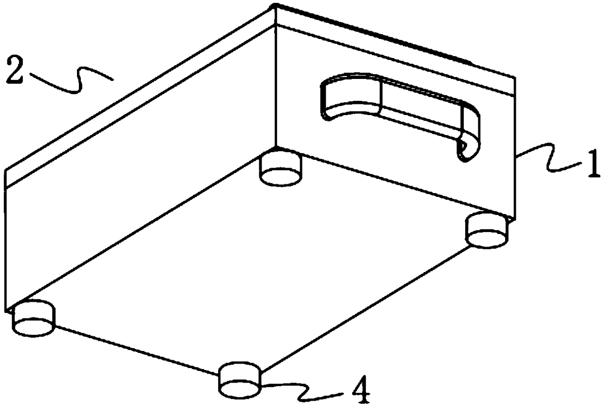 Environment-friendly anesthesia nursing tray