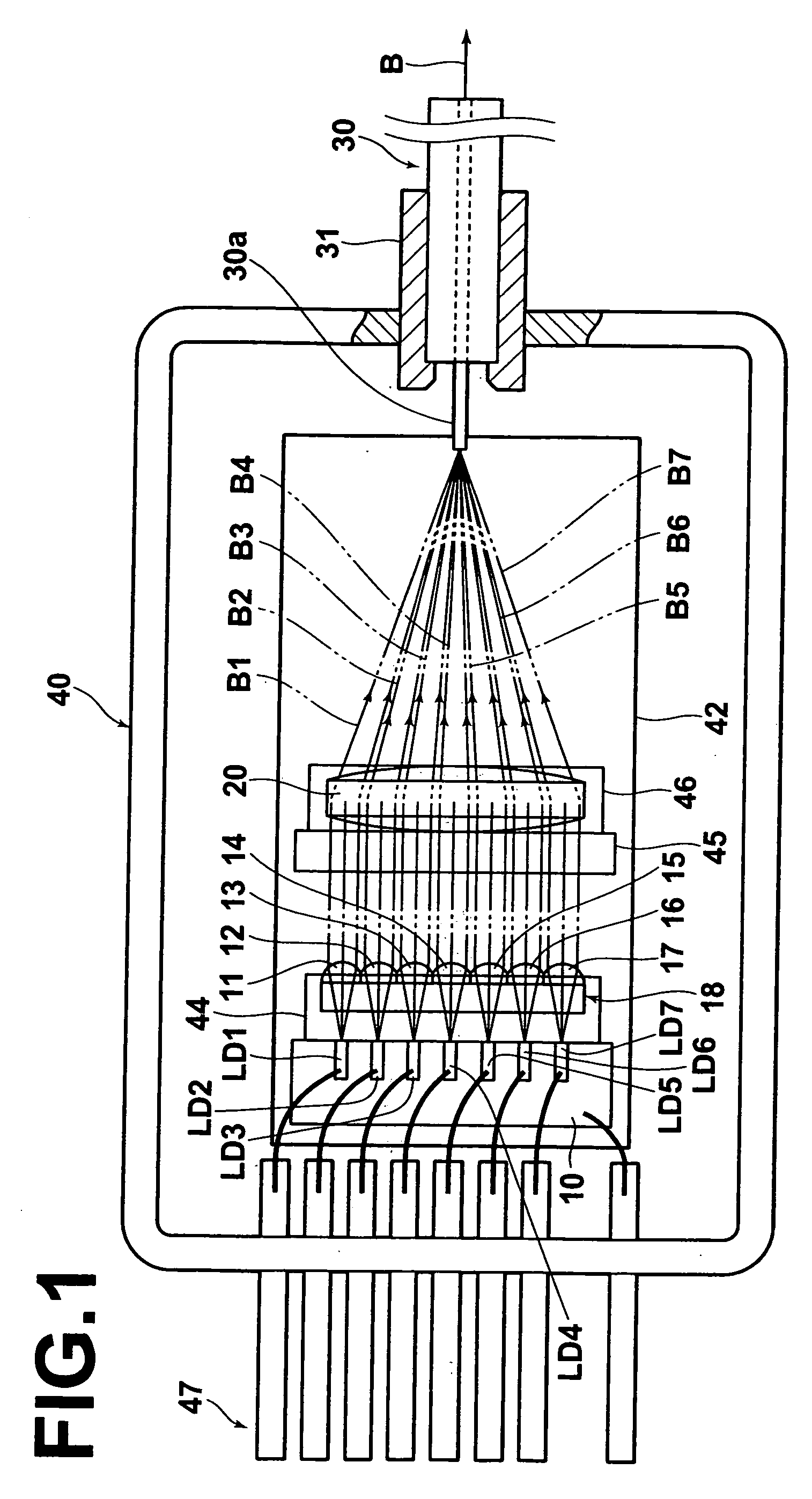 Laser apparatus and method for assembling the same