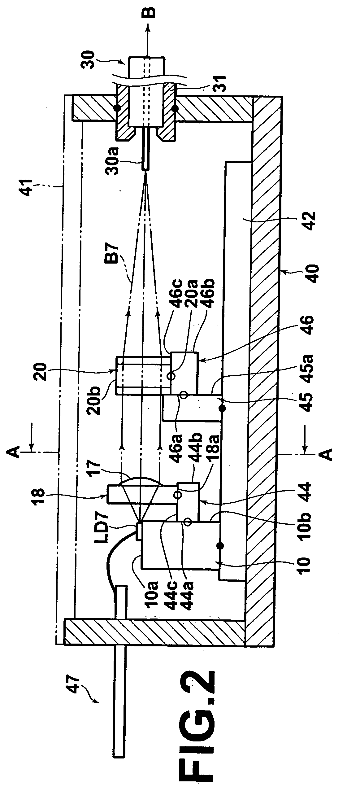 Laser apparatus and method for assembling the same