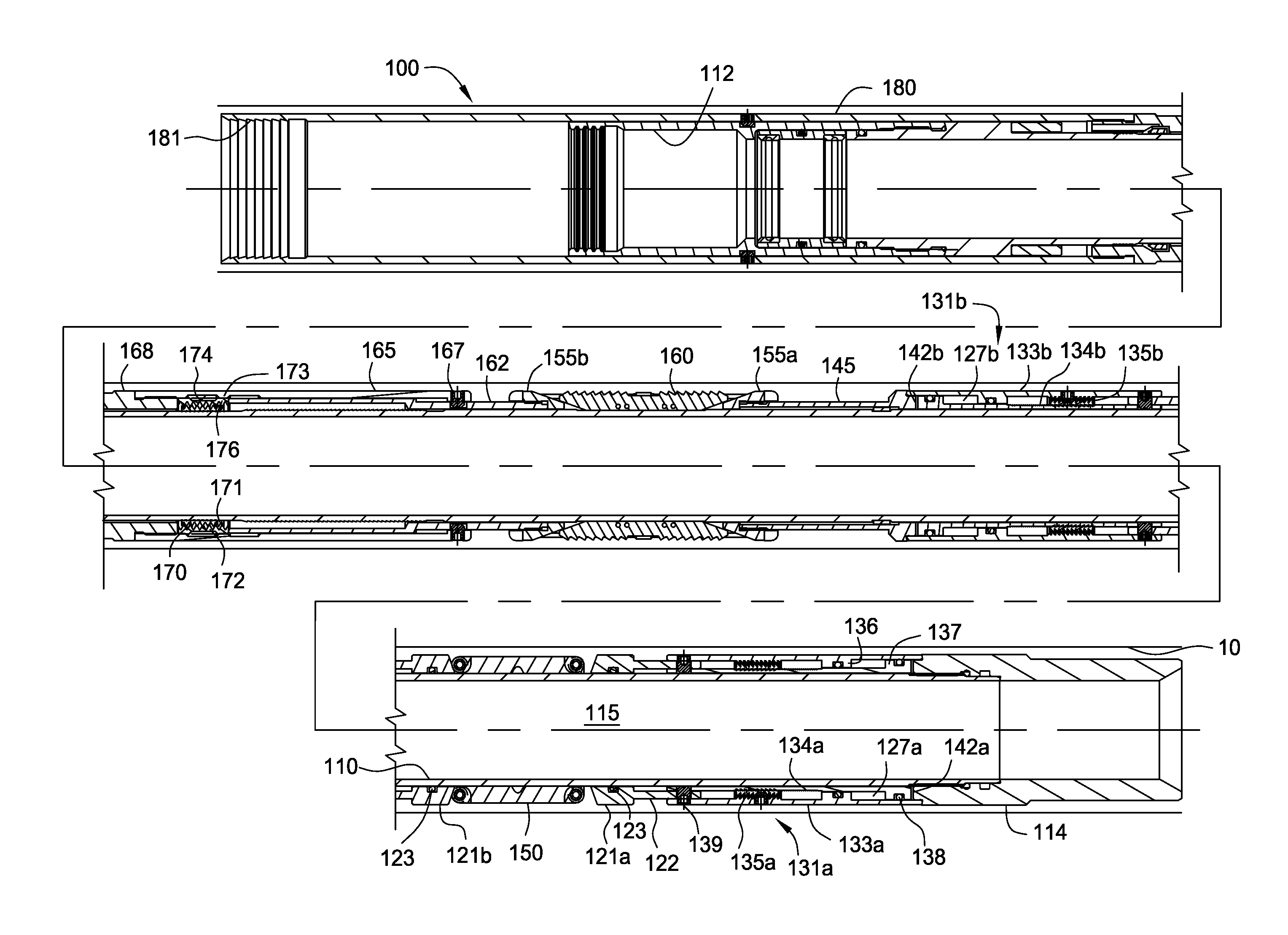 Packing element booster