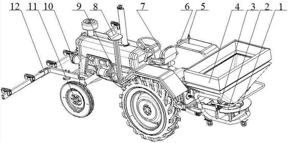 Real-time quantity variable fertilizer distributor based on crop growth information