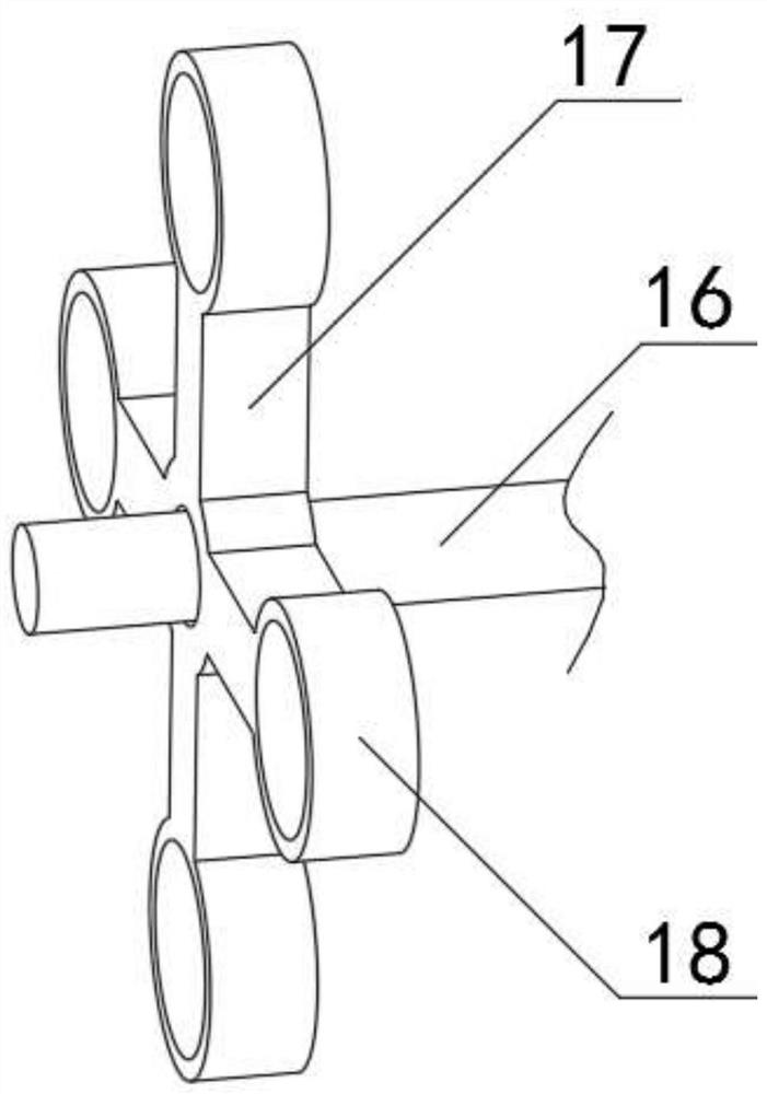 Pipe machining protection device for machine manufacturing