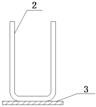 Laminated and assembled underground pipe gallery wall panel positioning device